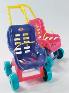 Dohány športový kočík Bugy pre detskú bábiku 5011 fialový/ružový