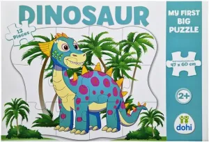 DOHÁNY TOYS - Maxi Puzzle Dinosaurus 12ks