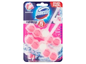 Domestos Power 5 Pink Magnolia 2x55g