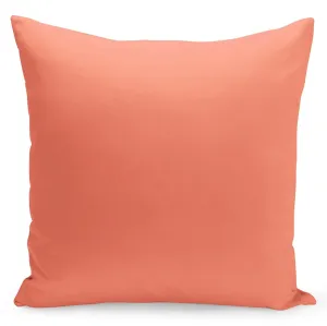 Jednofarebná obliečka v pomarančovej farbe 40 x 40 cm