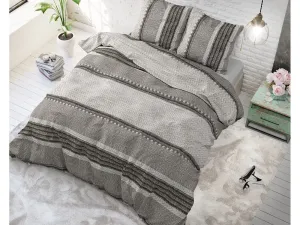 Bavlnené posteľné obliečky s pruhovaným motívom RIVER STRIPES 200 x 220 cm