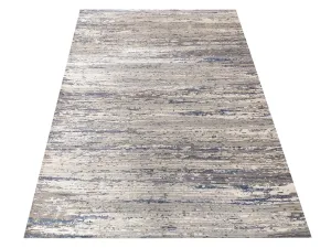Dokonalý koberec v béžovo modrej farbe