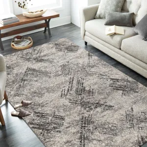 Moderný béžový koberec s jemným vzorom