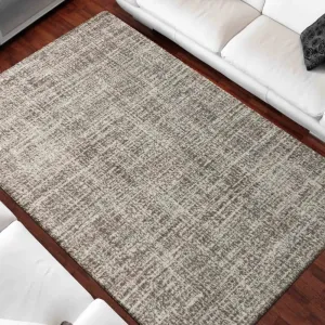 Moderný jednofarebný béžový koberec do obývačky #2874135