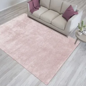 Púdrový koberec s vyšším vlasom