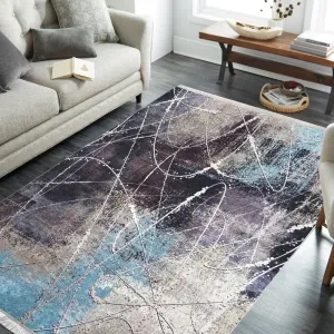 Štýlový koberec s abstraktným vzorom #5171163