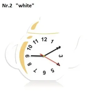 Dekoračné kuchynské hodiny v tvare čajníka #2873204
