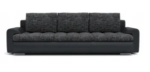 Luxusná pohovka čiernej farby 216 cm