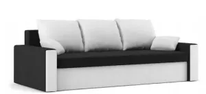 Pohovka ZEUS bielo-čiernej farby 225 cm