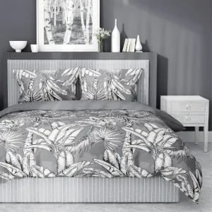 Bavlnená posteľná bielizeň s dokonalým vzorom palmy #7144933