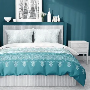Bavlnená posteľná bielizeň s krásnym tyrksovým vzorom