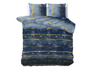 Moderné modro žlté posteľné obleičky z kolekcie ELAGANCE 160 x 200 cm