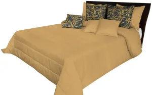 Kvalitný prehoz na posteľ béžovej farby Šírka: 75 cm | Dĺžka: 160 cm