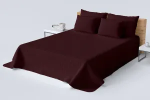 Kvalitný prehoz na posteľ bordovej farby Šírka: 75 cm | Dĺžka: 220 cm