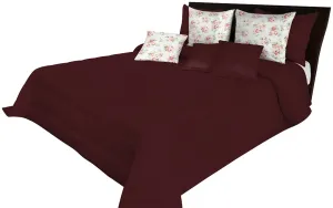 Kvalitný prehoz na posteľ hnedej farby Šírka: 240 cm | Dĺžka: 260 cm