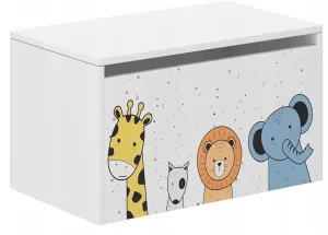 Detský úložný box so zvieratkami 40x40x69 cm #2877608