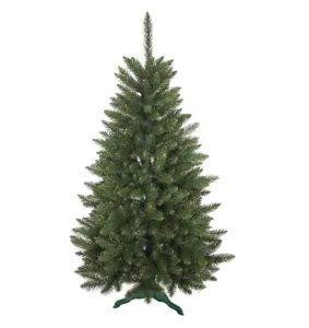 Krásny umelý vianočný stromček zelený smrek 150 cm