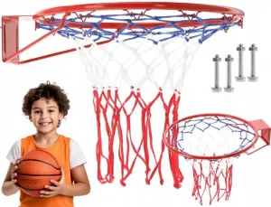 Basketbalový kôš so sieťkou s priemerom 45 cm