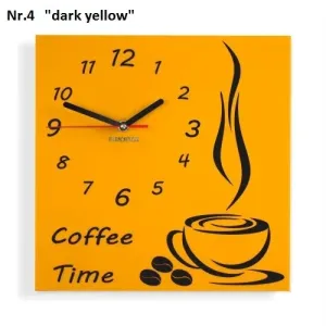 Coffee Time nástenné kuchynské hodiny #9067041