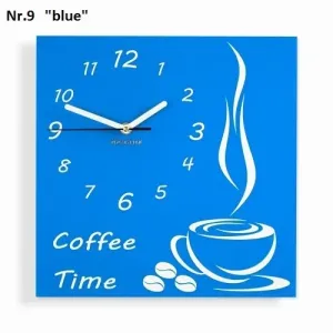 Coffee Time nástenné kuchynské hodiny #9067046