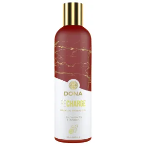 Dona Recharge - vegánsky masážny olej (medovka-zázvor) - 120ml
