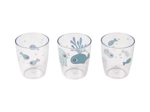 Sea friends mini poháriky 3ks modré | Done by Deer