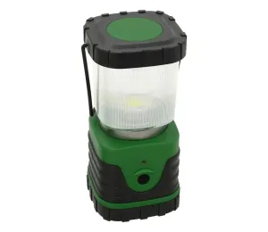 LED Prenosná lampa LED/3xLR20 IP44 čierna/zelená