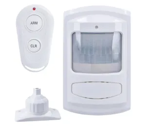 GSM Alarm, pohybový senzor, diaľk. ovl., biely 03 1D11