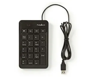 KBNM100BK - Numerická klávesnica USB