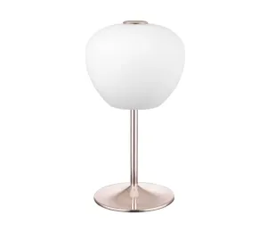 148001 - Stolná lampa ARAGON 3xG9/3W/230V biela/rose gold