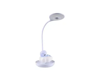 LED Stmievateľná detská stolná lampička DOG LED/2,5W/230V modrá