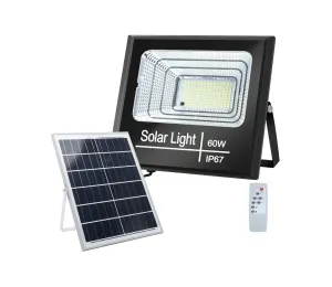 B.V.  - LED Stmievateľný solárny reflektor LED/60W/3,2V IP67 + DO