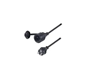 predlžovací kábel PS30 5m černý