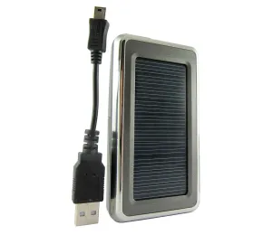Solárna nabíjačka BC-25 2xAA/USB 5V