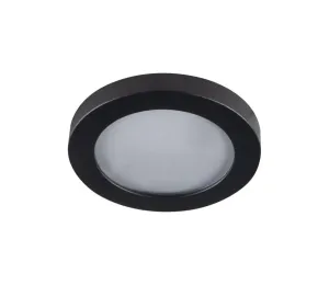 33122 - Kúpeľňové podhľadové svietidlo FLINI 10W IP44 čierna