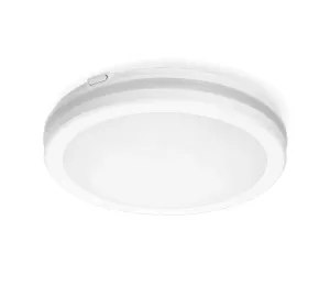 LED Kúpeľňové stropné svietidlo LED/18W/230V IP65 pr. 30 cm biela