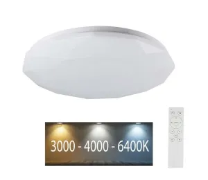 LED Stmievateľné stropné svietidlo LED/40W/230V 3000K/4000K/6500K + DO