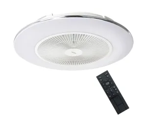 LED Stmievateľné stropné svietidlo s látorom ARIA LED/38W/230V biela + DO