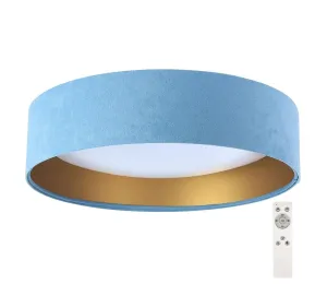 LED Stmievateľné stropné svietidlo SMART GALAXY LED/24W/230V modrá/zlatá + DO