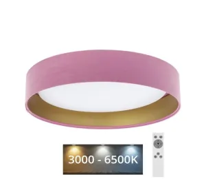 LED Stmievateľné stropné svietidlo SMART GALAXY LED/24W/230V ružová/zlatá + DO
