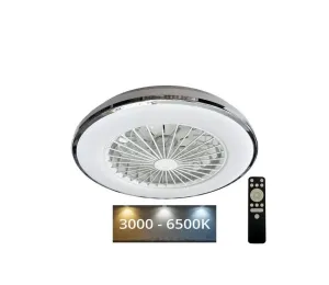 LED Stropné svietidlo s látorom OPAL LED/48W/230V + diaľkové ovládanie #8200332