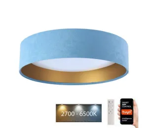 LED Stropné svietidlo SMART GALAXY LED/24W/230V Wi-Fi Tuya modrá/zlatá + DO #3909577