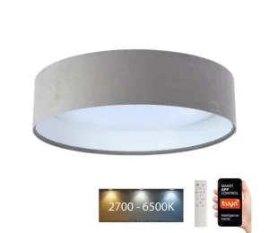 LED Stropné svietidlo SMART GALAXY LED/24W/230V Wi-Fi Tuya šedá/biela + DO