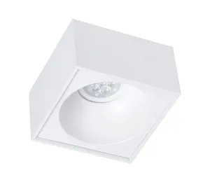 Podhľadové bodové svietidlo BALI 1xGU5,3/MR16/25W/12V hranatý biela