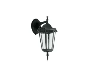 Vonkajšia nástenná lampa 1xE27/40W/230V IP44 čierna #7262278