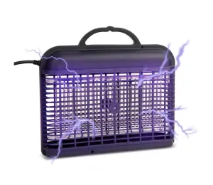 LED Elektrický lapač hmyzu UV/2W/230V čierna