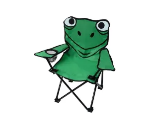 Detská kempingová stolička žaba