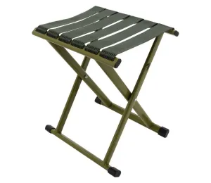 Skladacia kempingová stolička zelená #3899008