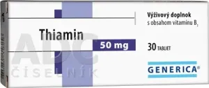 Generica Thiamin 50 mg 30 tabliet #4140964