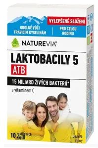 Naturevia Laktobacily 5 ATB 10 kapsúl